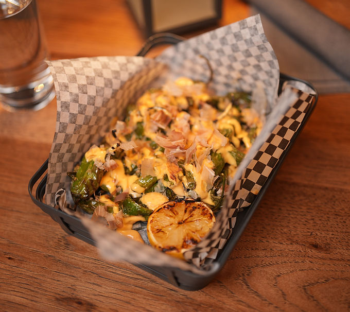 Delicious dish of grilled vegetables in a basket